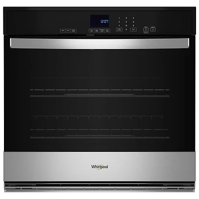Four mural électrique autonettoyant 4,3 pi³ 27 po de Whirlpool (WOES3027LS) - Acier inoxydable