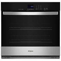 Four mural électrique autonettoyant 4,3 pi³ 27 po de Whirlpool (WOES3027LS) - Acier inoxydable
