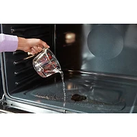 Four mural électrique autonettoyant 4,3 pi³ 27 po de Whirlpool (WOES3027LS) - Acier inoxydable