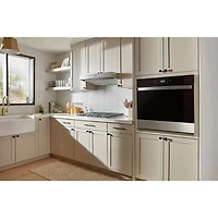 Four mural électrique autonettoyant 5 pi³ 30 po de Whirlpool (WOES5030LZ) - Acier inoxydable résistant aux traces de doigts