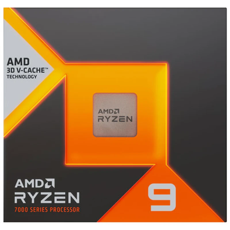 Processeur AM5 à 16 coeurs de 4,2 GHz Ryzen 9 7950X3D d'AMD