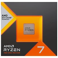 Processeur octocoeur AM5 4,2 GHz Ryzen 7 7800X3D d'AMD