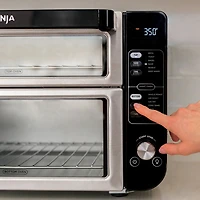 Four double 12-en-1 de Ninja avec porte FlexDoor - 2,5 pi³/70,8 l - Acier inoxydable