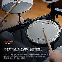 Batterie électronique V-Drum de Roland (TD-02KV) - Noir