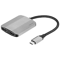 Adaptateur USB-C à HDMI double avec prise en charge 4K d'Insignia