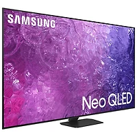 Samsung 55" 4K UHD HDR Neo QLED Tizen Smart TV (QN55QN90CAFXZC) - 2023 - Titan Black