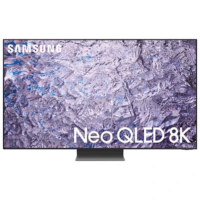 Téléviseur intelligent Tizen HDR Neo QLED UHD 8K de 75 po de Samsung (QN75QN800CFXZC) - 2023 - Noir titan