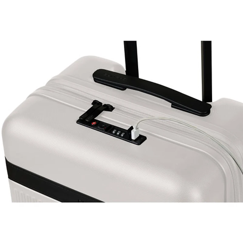 Ensemble de 3 valises rigides extensibles Onyx Collection de Champs - Ivoire