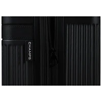 Ensemble de 3 valises rigides extensibles Onyx Collection de Champs - Noir