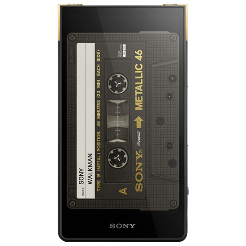 Lecteur de musique numérique de 64 Go Walkman ZX de Sony (NWZX707/S) - Noir