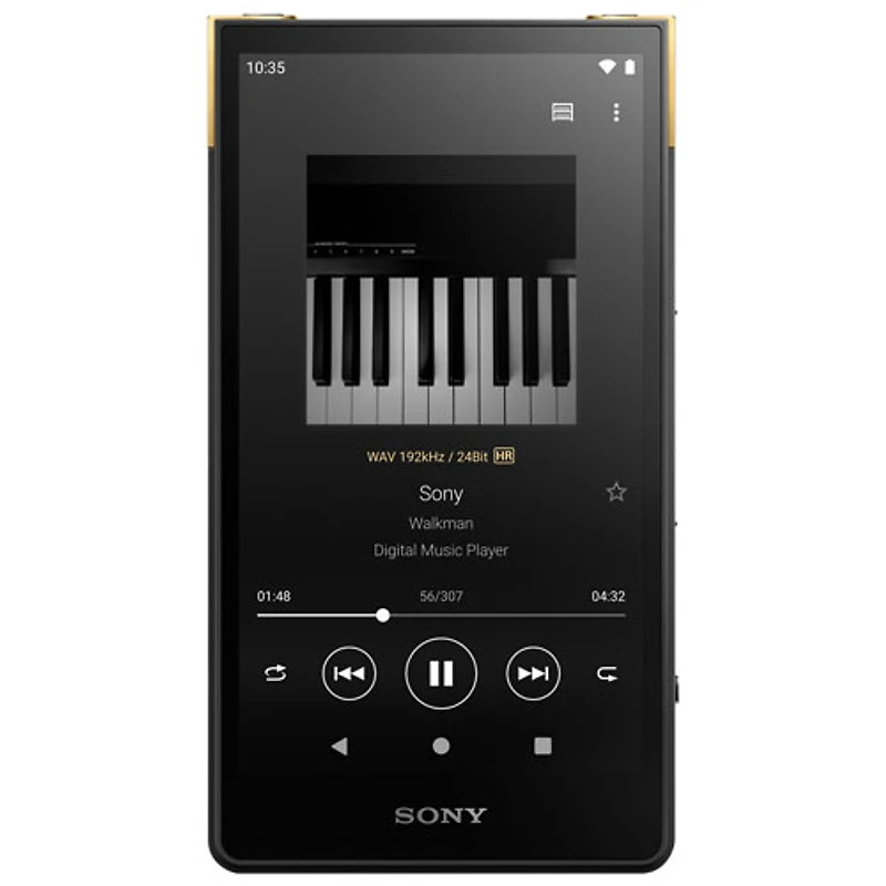 Lecteur de musique numérique de 64 Go Walkman ZX de Sony (NWZX707/S) - Noir