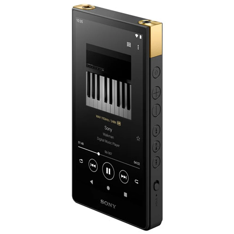 Lecteur de musique numérique de 64 Go Walkman ZX de Sony (NWZX707/S) - Noir