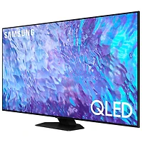 Samsung 65" 4K UHD HDR QLED Smart TV (QN65Q80CAFXZC) - 2023 - Titan Black