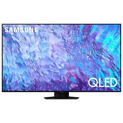 Samsung 50" 4K UHD HDR QLED Smart TV (QN50Q80CAFXZC) - 2023 - Titan Black