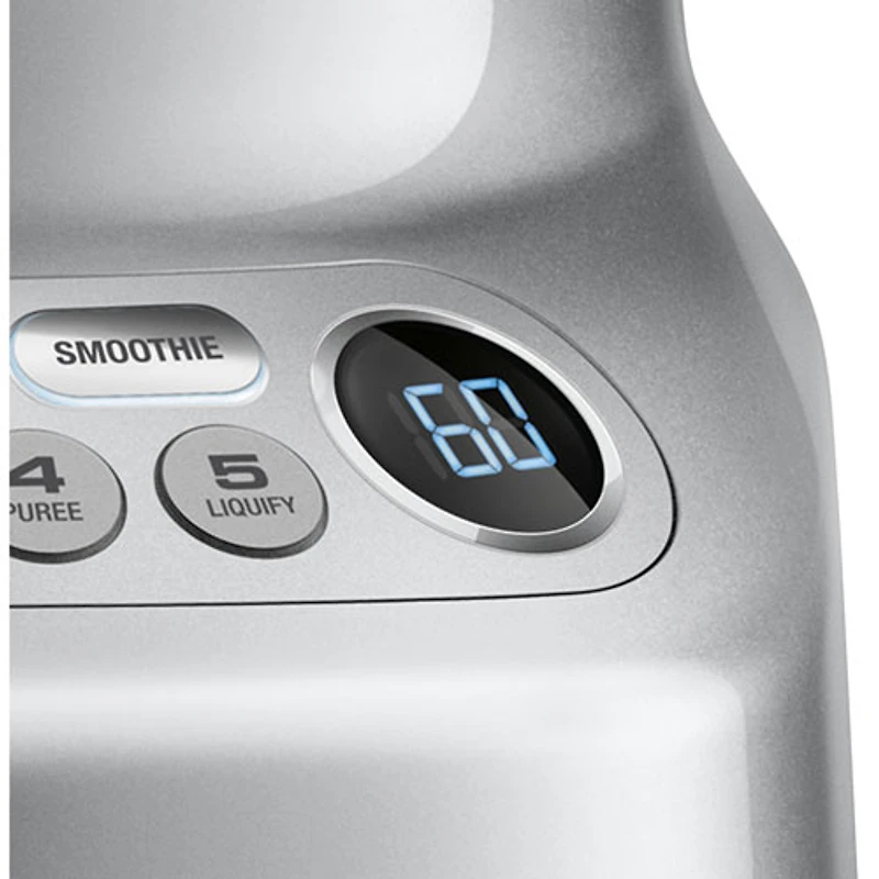 Refurbished (Good) - Breville Fresh & Furious 1.5L 1100-Watt Stand Blender - Black Truffle - Remanufactured by Breville