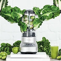 Refurbished (Good) - Breville Fresh & Furious 1.5L 1100-Watt Stand Blender - Sea Salt - Remanufactured by Breville