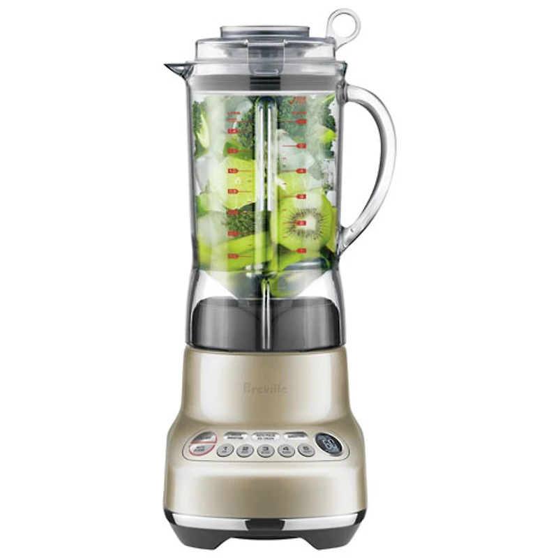 Refurbished (Good) - Breville Fresh & Furious 1.5L 1100-Watt Stand Blender - Royal Champagne - Remanufactured by Breville