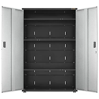 Armoire robuste en acier soudé de Gladiator (GAJG48KDYG) - Argenté