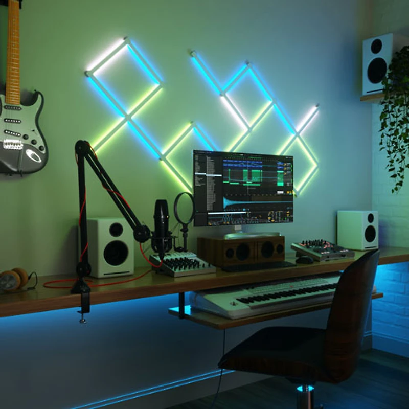 Nanoleaf Lines 90 Degrees - Smarter Kit - 4 Panels