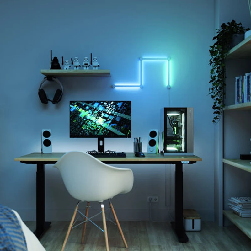 Nanoleaf Lines 90 Degrees - Smarter Kit - 4 Panels