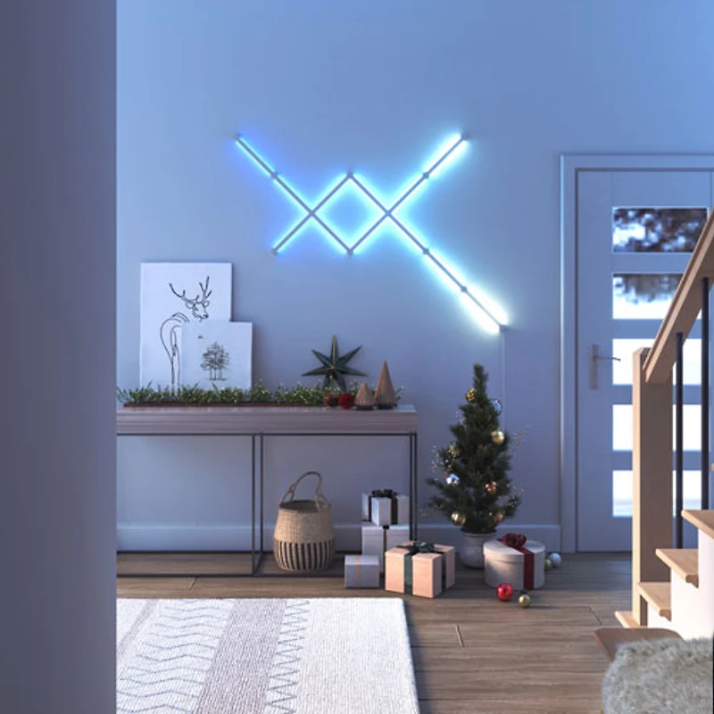 Nanoleaf Lines 90 Degrees - Smarter Kit - 4 Panels