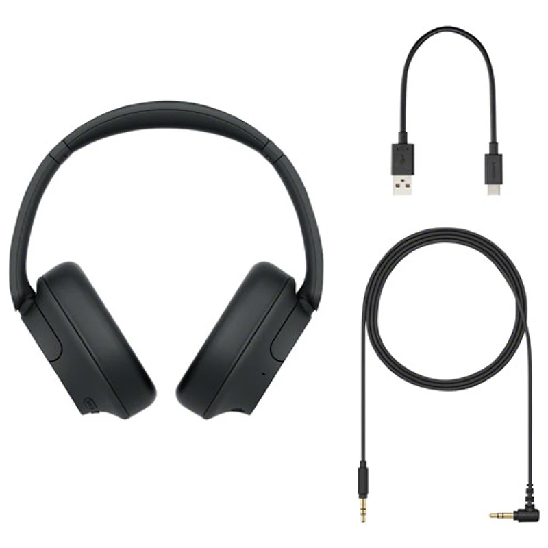 Casque d'écoute Bluetooth à suppression du bruit WH-CH720N de Sony - Noir
