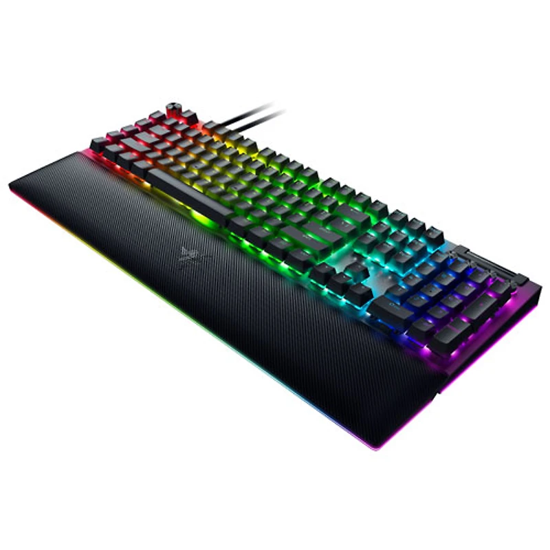 Clavier de jeu mécanique rétroéclairé pleine grandeur BlackWidow V4 Pro de Razer