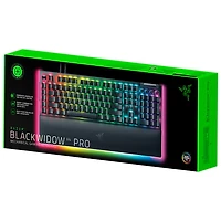 Clavier de jeu mécanique rétroéclairé pleine grandeur BlackWidow V4 Pro de Razer