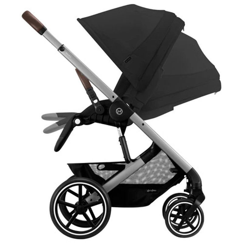 Poussette tout-terrain Balios S Lux 2 de Cybex - Noir lunaire