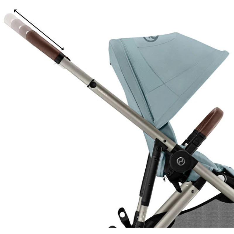 Cybex Gazelle S 2 Convertible Stroller - Sky Blue