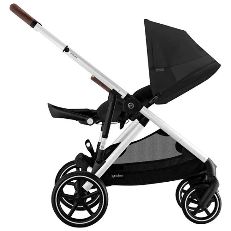Poussette convertible Gazelle S 2 de Cybex - Noir lunaire