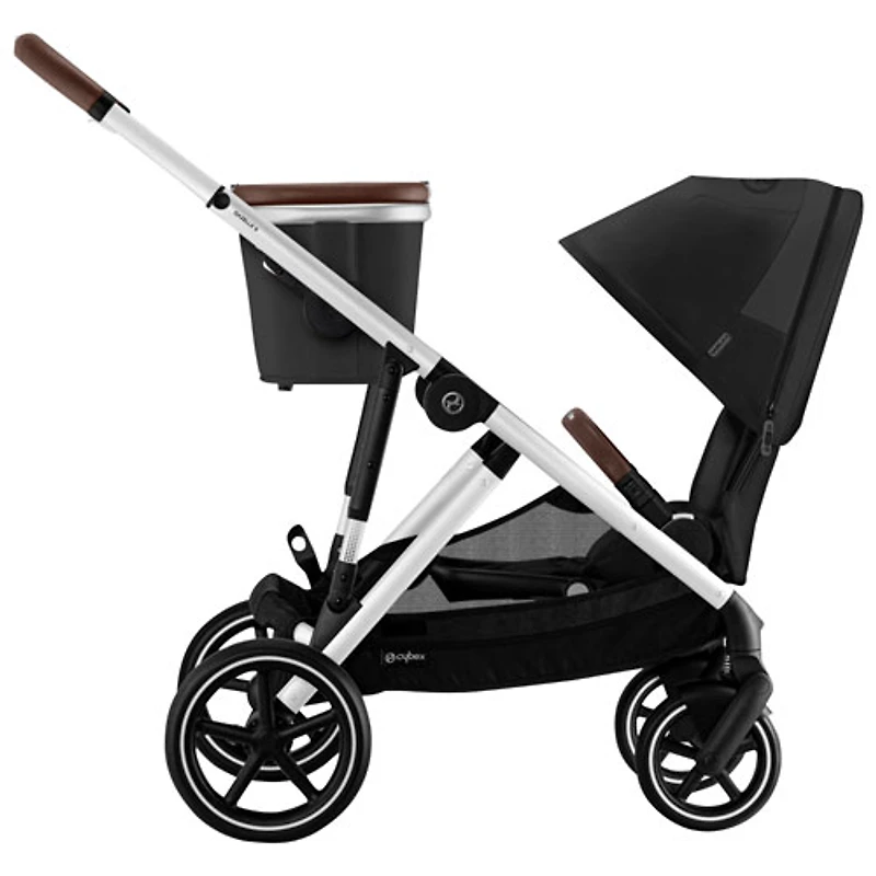 Poussette convertible Gazelle S 2 de Cybex - Noir lunaire