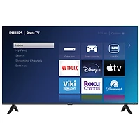 Philips 43" 4K UHD HDR LED Direct Lit Roku Smart TV (43PUL6673/F6) - 2023