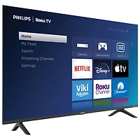 Philips 43" 4K UHD HDR LED Direct Lit Roku Smart TV (43PUL6673/F6) - 2023