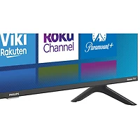Philips 43" 4K UHD HDR LED Direct Lit Roku Smart TV (43PUL6673/F6) - 2023