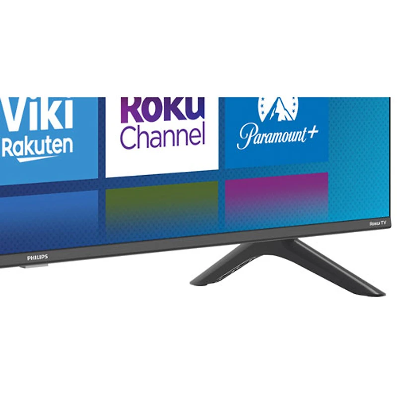 Téléviseur intelligent Roku HDR DEL UHD 4K à rétroéclairage direct de 50 po de Philips (50PUL6673/F6) - 2023