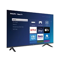 Téléviseur intelligent Roku HDR DEL UHD 4K à rétroéclairage direct de 55 po de Philips (55PUL6673/F6) - 2023