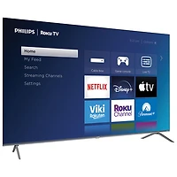 Philips 75" 4K UHD HDR QLED Roku Smart TV (75PUL7973/F6) - 2023 - Only at Best Buy