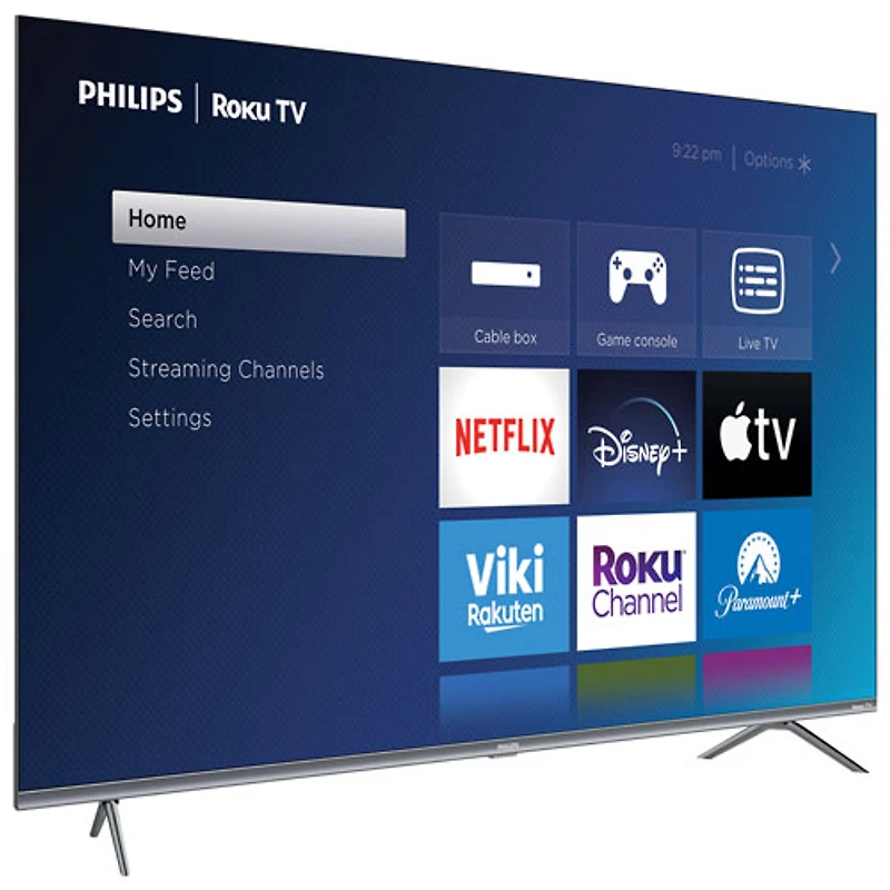 Téléviseur intelligent Roku HDR QLED UHD 4K de 55 po de Philips (55PUL7973/F6) - 2023 - Exclusivité de Best Buy