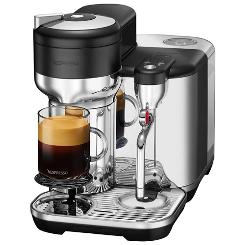 Nespresso Vertuo Creatista Pod Espresso Machine by Breville - Black Truffle
