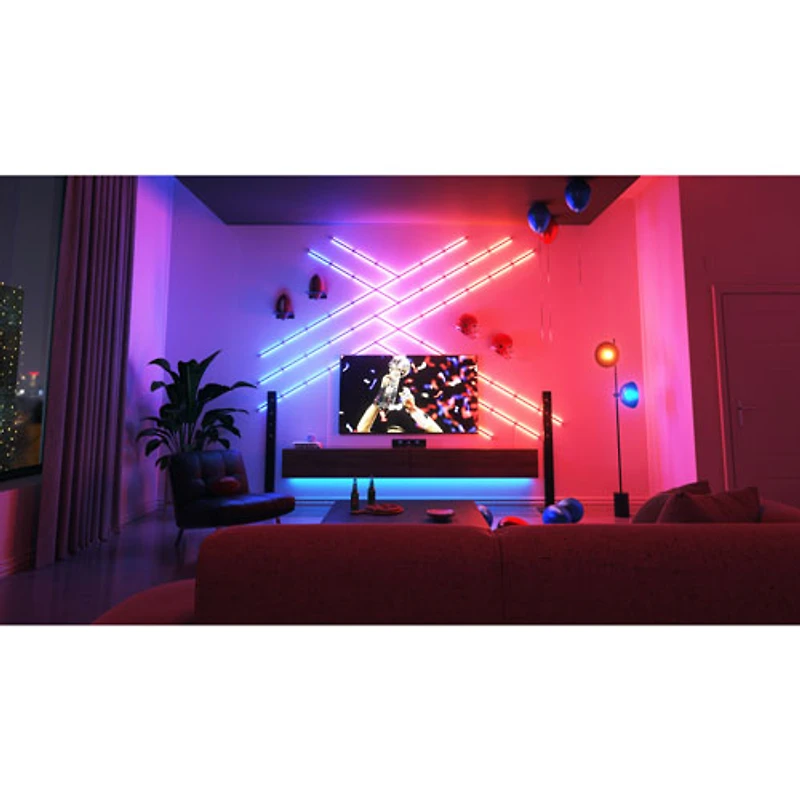 Nanoleaf Essentials Matter A19 60W Smart LED Light Bulb - 3 Pack - White & Colour