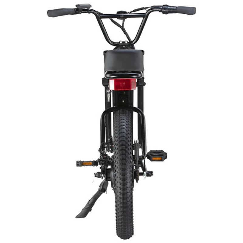 SWFT Zip X 500W Electric Fat Tire Bike with up to 59.5km Battery Life - Black - Only at Best Buy