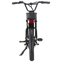 SWFT Zip X 500W Electric Fat Tire Bike with up to 59.5km Battery Life - Black - Only at Best Buy