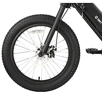 SWFT Zip X 500W Electric Fat Tire Bike with up to 59.5km Battery Life - Black - Only at Best Buy