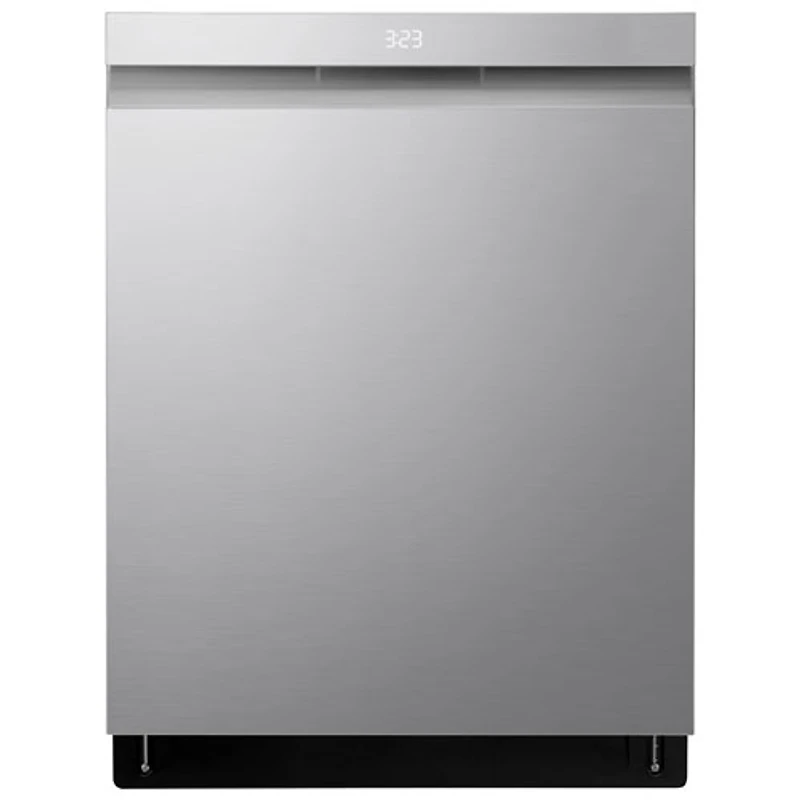 Lave-vaisselle encastrable 24 po 44 dB avec troisième panier de LG (LDPM6762S) - Inox résistant aux taches