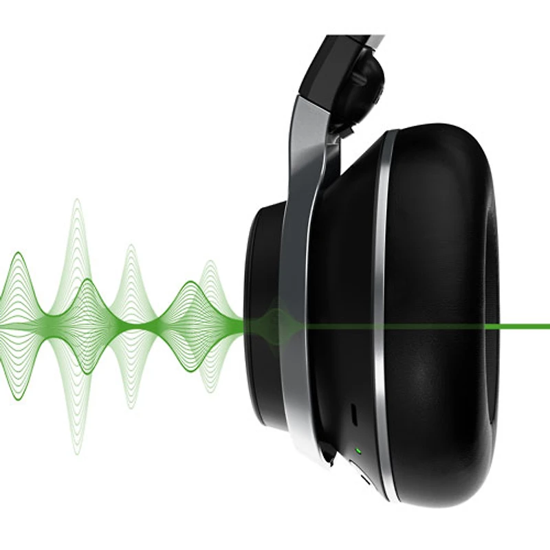 Casque de jeu sans fil à suppression du bruit multiplateforme Stealth Pro de Turtle Beach - Deux batteries - Noir