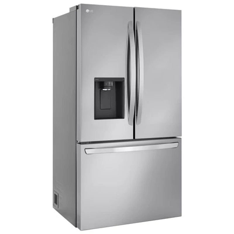 Réfrigérateur deux portes à profondeur de comptoir MAX 25,5 pi³ 36 po de LG (LRFXC2606S) - Inox