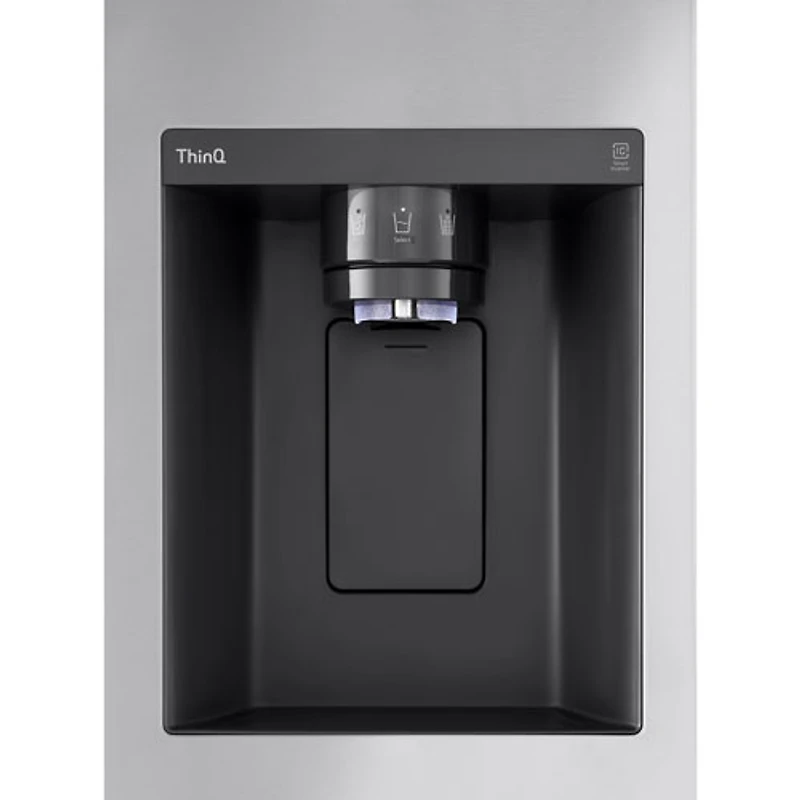 Réfrigérateur deux portes à profondeur de comptoir MAX 25,5 pi³ 36 po de LG (LRFXC2606S) - Inox