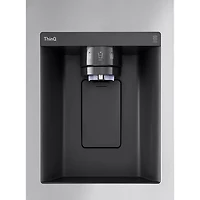Réfrigérateur deux portes à profondeur de comptoir MAX 25,5 pi³ 36 po de LG (LRFXC2606S) - Inox