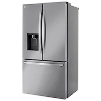 Réfrigérateur deux portes à profondeur de comptoir MAX 25,5 pi³ 36 po de LG (LRFXC2606S) - Inox